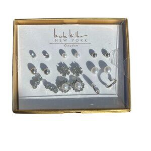 Nicole Miller New York Occasion Set of 9 Earrings, New with Tags